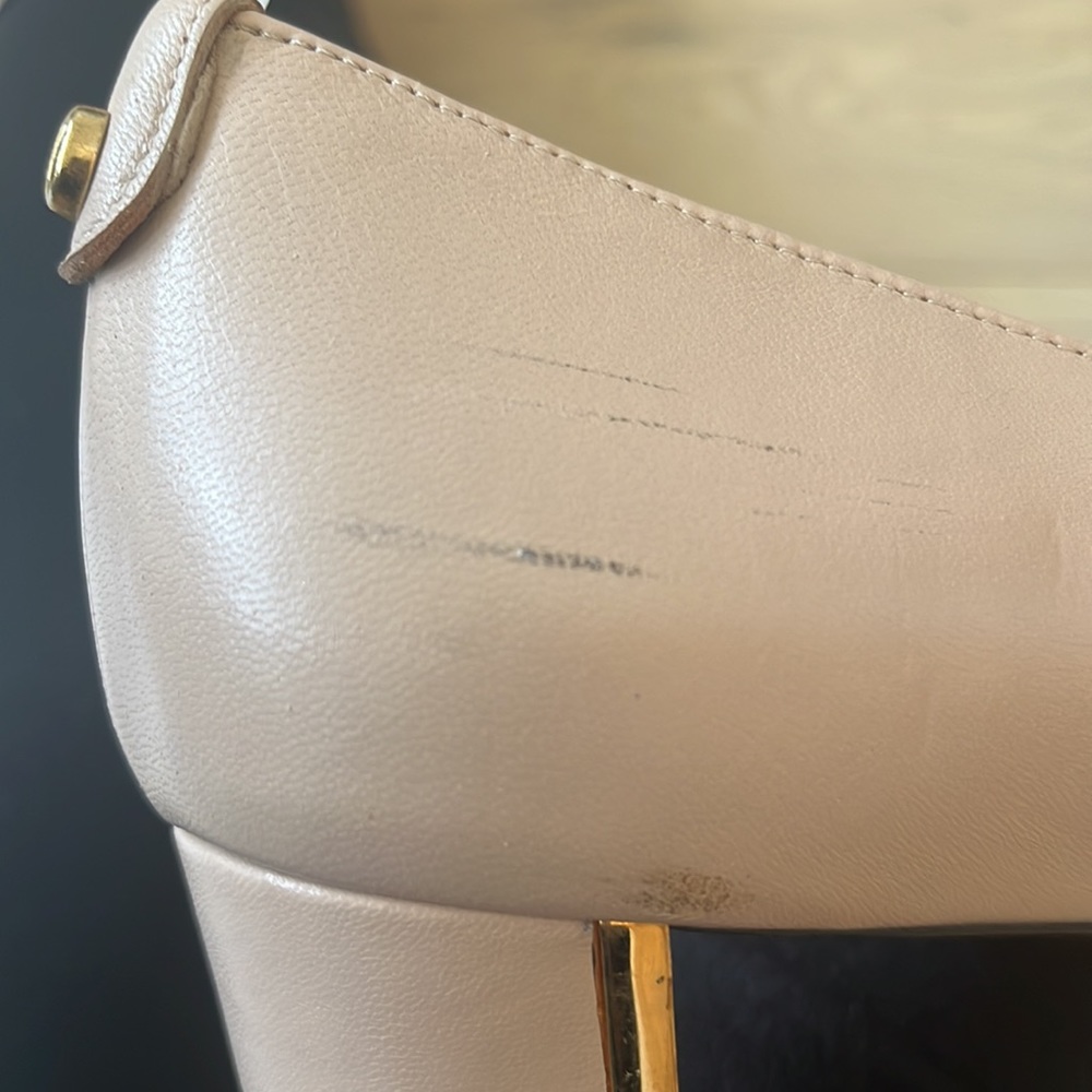 Stuart Weitzman Pump Block 75 In Color Adobe Napp… - image 4